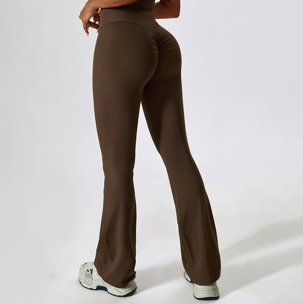Scrunched Flare Yoga Pants