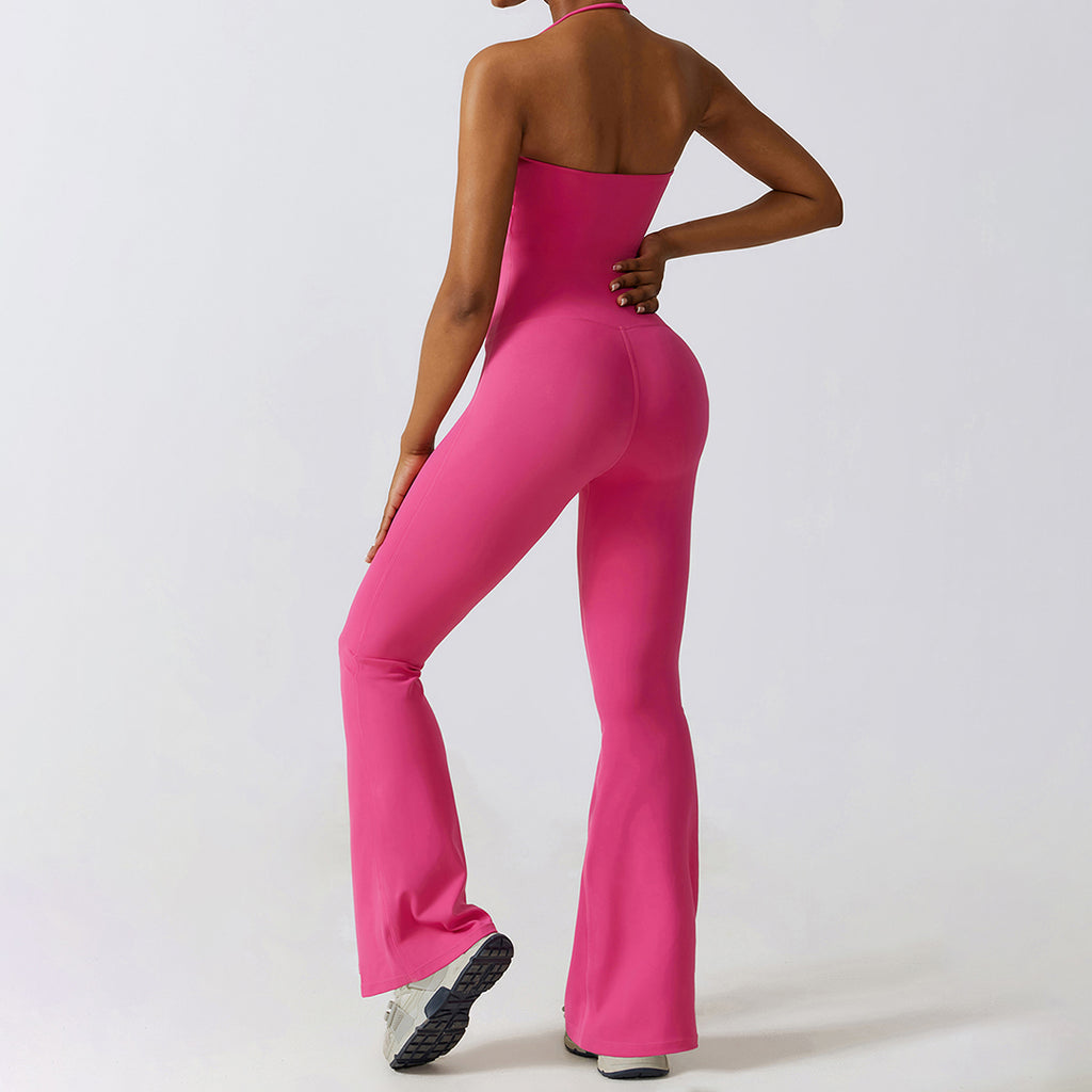 Strapless Flare Jumpsuit