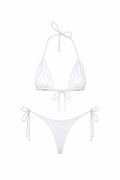 White Thong Set