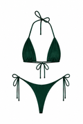 Emerald Green Thong Set