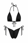 Black Scrunched Set